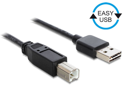 DeLOCK 2m USB 2.0 A - B m/m USB cable
