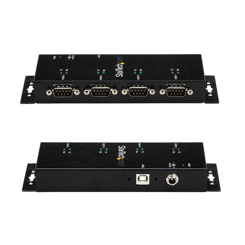 USB to DB9 RS232 Adapter Hub StarTech.com ICUSB2324I 4-Port