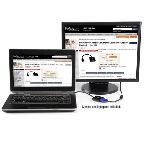 StarTech.com HD2VGAE2 video cable adapter