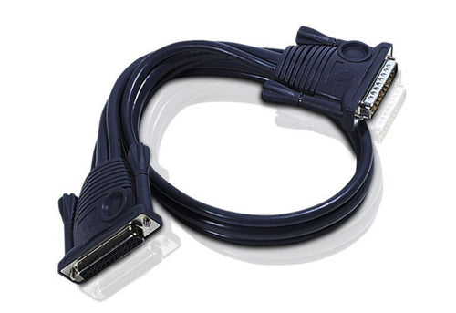 KVM Cable ATEN 2L1715 15m DB-25 Male/Female Black for ACS1208A CS1708A
