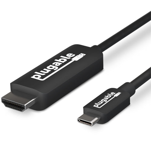 USB-C to HDMI Cable 6ft 4K 60Hz Plugable Technologies Adapter