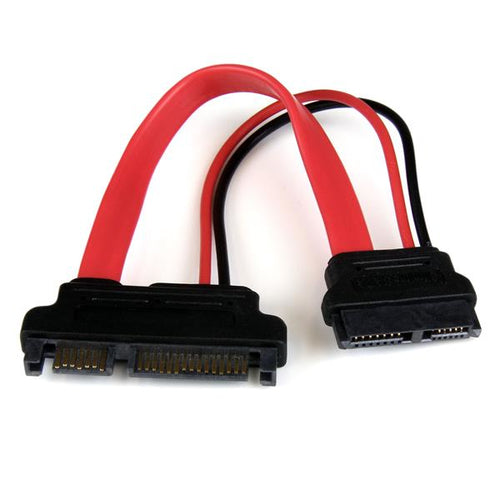 SATA Adapter StarTech Slimline SATA to SATA 6-Inch Red Male/Female