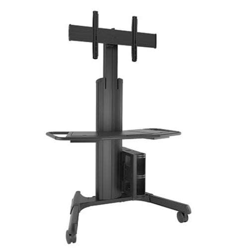 Chief LPAUB Multimedia Cart - Black Stand for 40"-71" Displays