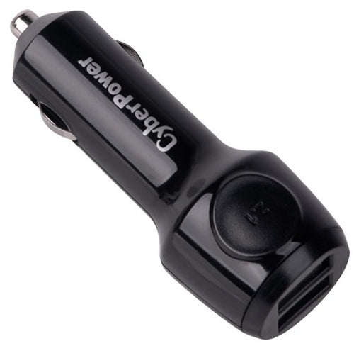 Mobile Device Charger CyberPower CPTDC2U 5V Cigar Lighter Black