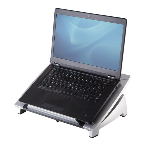 Laptop Stand Fellowes Office Suites Riser Adjustable 43.2cm 5kg Black