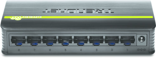 8-Port Unmanaged Ethernet Switch 10/100Mbps Trendnet TE100-S8