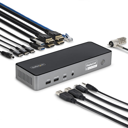 USB 3.2 Gen 2 Type-C Laptop Dock StarTech.com DK30C2DPEPRN 10Gbps