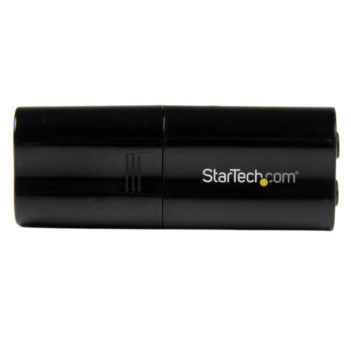 USB Stereo Audio Adapter StarTech.com ICUSBAUDIOB External Sound Card Compact Plug-and-Play