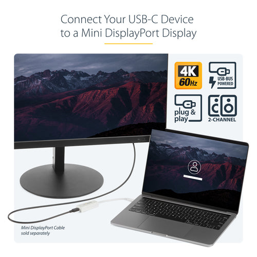 StarTech.com CDP2MDP USB graphics adapter