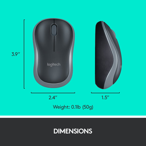 Keyboard Mouse Combo Logitech MK270 Wireless QWERTZ Full-size - 920-004534