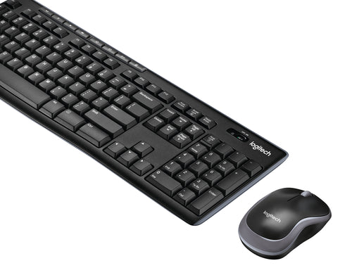 Keyboard Logitech MK270 Wireless Combo Full-size QWERTY - 920-004523