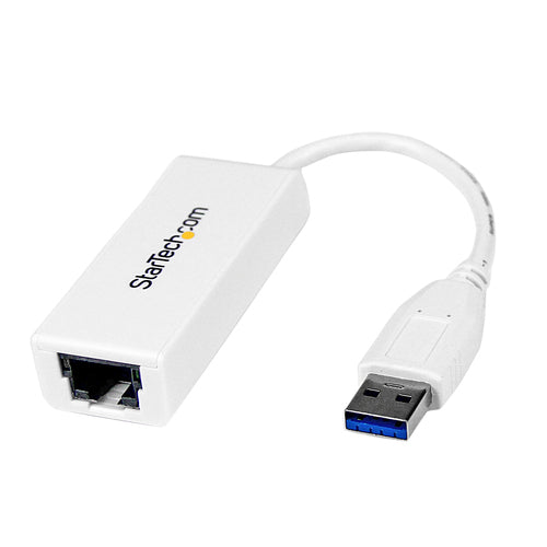 Network Adapter StarTech USB 3.0 Gigabit Ethernet 10/100/1000 Mbps Wired RJ45 - USB31000SW