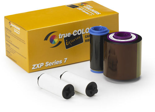 Zebra YMCKO Color Ribbon for ZXP Series 7 - 750 Pages Thermal Transfer