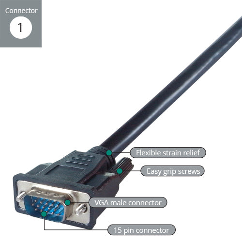 connektgear 26-0030MM VGA cable