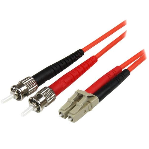 Fiber Optic Cable StarTech.com 5m Multimode Duplex LC/ST LSZH