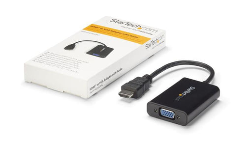 HDMI to VGA Video Adapter StarTech.com HD2VGAA2 1080p 60Hz Audio - HD2VGAA2
