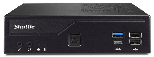 Shuttle DH610 Mini PC Barebone - S1700, 1x HDMI, 2x DP, LGA 1700, Perfect for Workstations