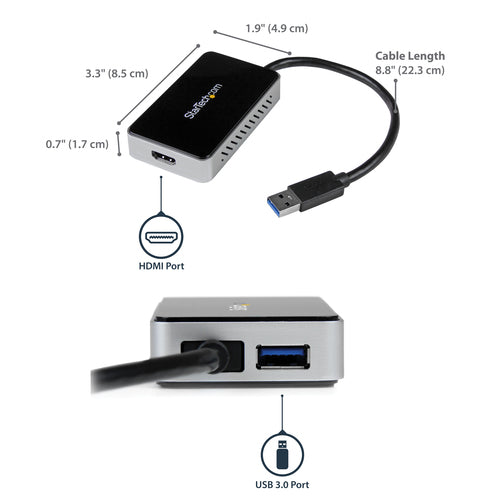 StarTech.com USB32HDEH USB graphics adapter