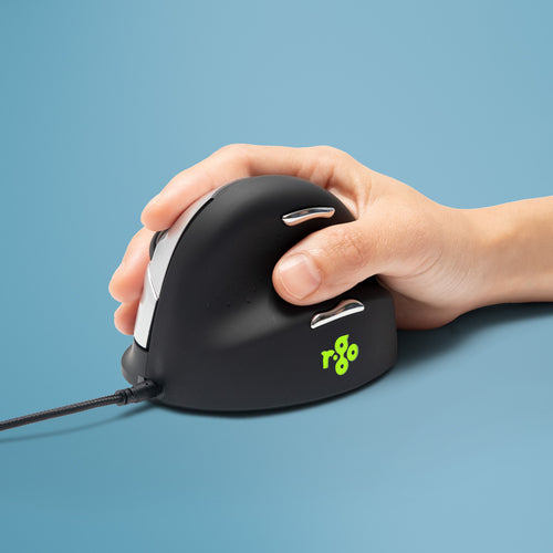 Ergonomic Mouse R-Go Tools R-Go HE 2400 DPI Wired Optical Right-Hand - RGOHELA
