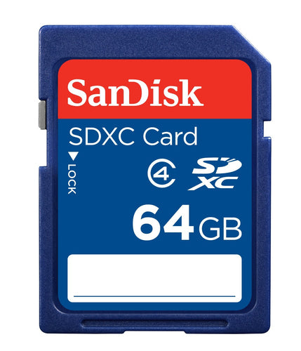Memory Card SanDisk 64GB SDXC Class 4 200MB/s - SDSDB-064G-B35