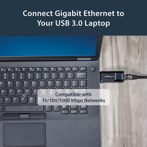 USB Network Adapter StarTech.com USB 3.0 Gigabit Ethernet 1000 Mbps Portable