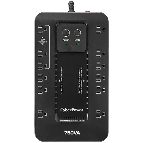 UPS CyberPower EC750G 0.75 kVA 450W Sine Wave Standby