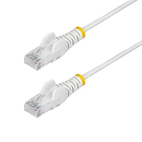 CAT6 Ethernet Cable 9in Snagless 100W PoE UTP White