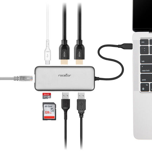 Rocstor Y10P030-S1 laptop dock/port replicator