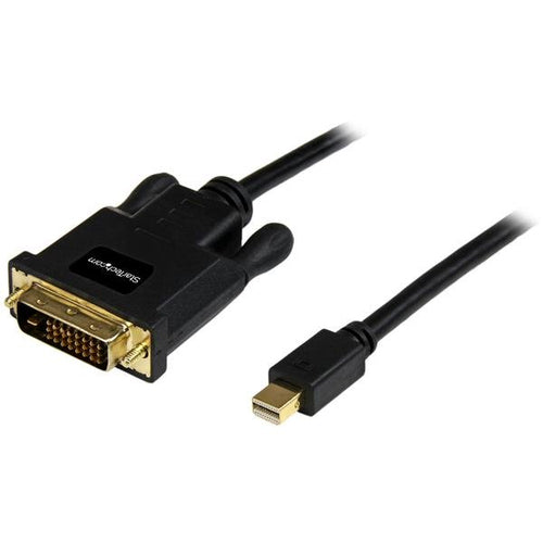 Video Cable Adapter StarTech.com MDP2DVIMM6B 6ft Mini DisplayPort to DVI 1080p - MDP2DVIMM6B