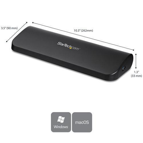 StarTech.com USB3SDOCKHDV laptop dock/port replicator