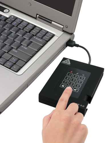 Apricorn Aegis Padlock Fortress 1TB external hard drive