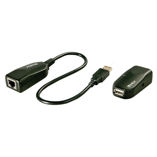 USB Extender Lindy 42693 50m Cat.6 480Mbit/s Transmitter Receiver - 42693