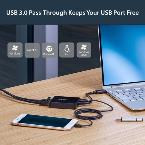 Gigabit Ethernet Adapter StarTech.com USB 3.0 Dual Port 5000 Mbit/s Wired - USB32000SPT