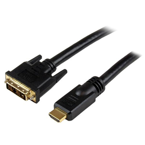 HDMI to DVI-D Adapter StarTech.com 25 ft Male to Male Cable