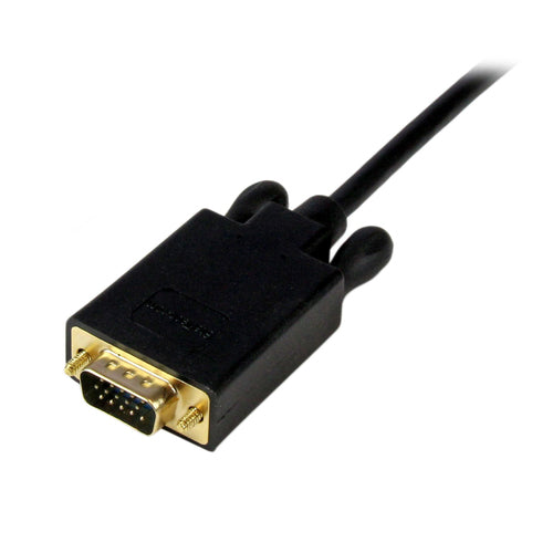 Mini DisplayPort to VGA Adapter Cable 6ft StarTech 1080p Active Converter