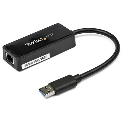 Network Adapter StarTech.com USB 3.0 Gigabit Ethernet 5000 Mbit/s Wired - USB31000SPTB