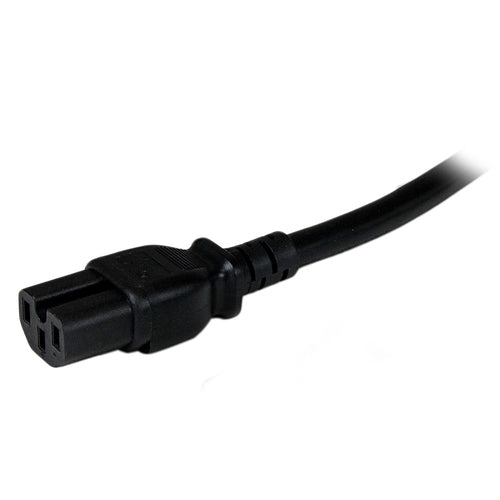 8ft Heavy Duty Power Cord NEMA 5-15P to C15 AC Cable 15A 125V