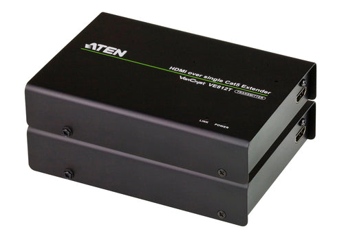 AV Extender ATEN VE812 4K HDBaseT 100m Transmission Compact