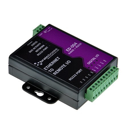 Digital/Analogue I/O Module Brainboxes ED-004 RS-232 4 Channels