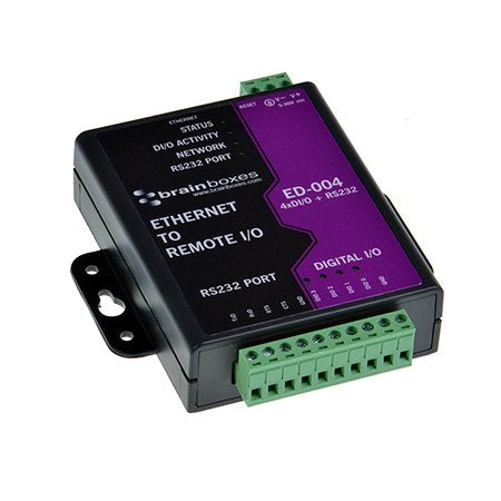 Digital/Analogue I/O Module Brainboxes ED-004 RS-232 4 Channels