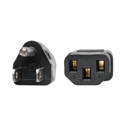 Universal Power Cable 3ft Tripp Lite NEMA 5-15P to IEC-320-C13 10A 18AWG