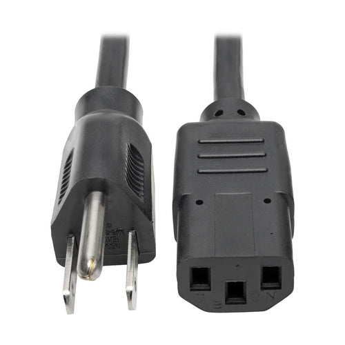 Universal Power Cable 3ft Tripp Lite NEMA 5-15P to IEC-320-C13 10A 18AWG