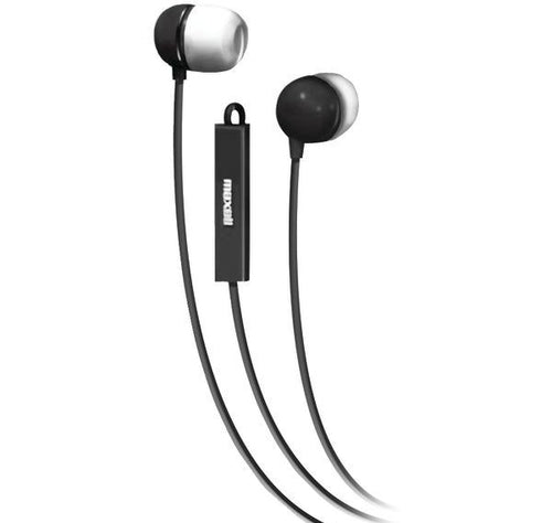 Wired Headset Maxell 190300 Black for Calls and Music