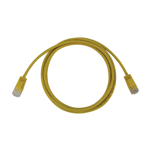 Networking Cable Tripp Lite N261-S06-YW Cat6a 10G Snagless Slim 6 ft PoE Yellow