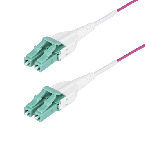 30m OM4 Multimode Fiber Optic Cable LC to LC 40G/100G Uniboot