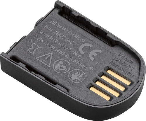 Battery Replacement HP Poly Savi 8220 with Removal Tool Black