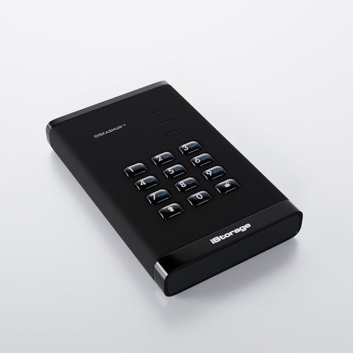 External Hard Drive iStorage diskAshur3 500GB AES-XTS USB 3.2
