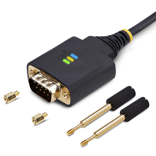 USB to Serial Adapter Cable 1ft FTDI IC ESD Protection Windows macOS Linux