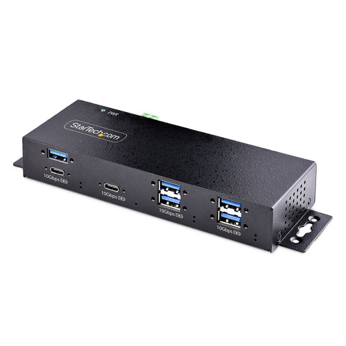USB Hub StarTech.com HB31C5A2CME 7-Port 10Gbps Metal Mountable 5x USB-A 2x USB-C - HB31C5A2CME