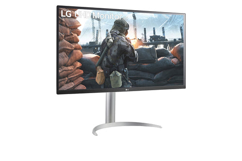 LG 27BP55U-B 27" 4K Ultra HD LED Monitor - Silver